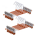 Customized Floating Hanger Nano Seamless Pants Rack Metal Pant Hangers With Clips