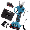APS64 Rechargeable Cordless Electric Pruning Shears SK-5 Steel Blade 0-30mm Cutting Capacity Pressure Reducing Design-Maki 18V