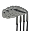 Custom Right Handed Milled Faced Silver Golf Wedge