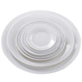 Ceramic Plate Hotel Western Food Plate Pure White Plate Disc Tableware