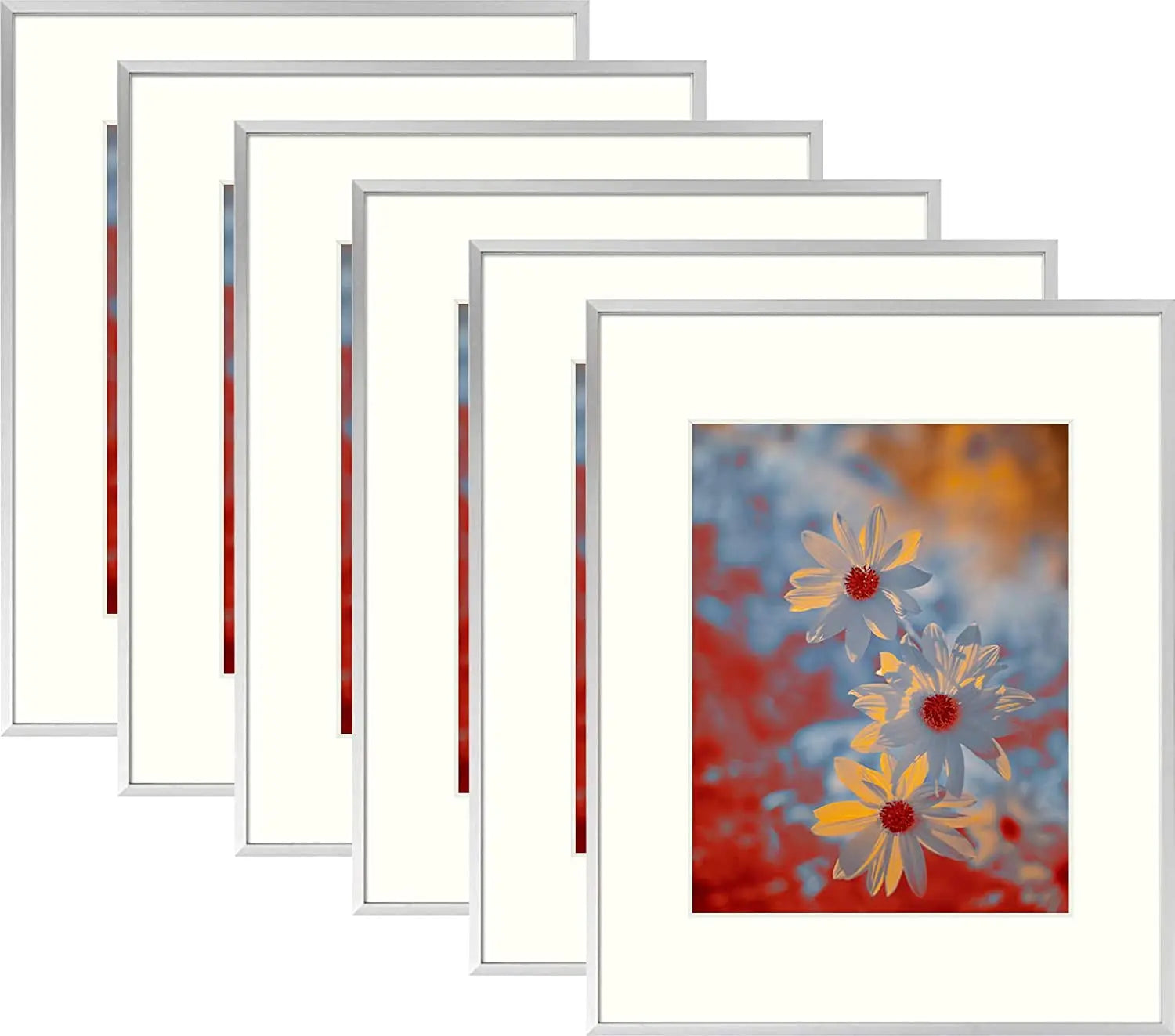 Hot Sale New Design Wood Photo Frame White Family Wall Display Decoration Frames Direct Production From Sea for Home Decor