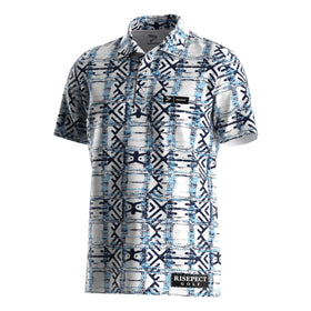 Hot Sale Men's Golf Polo Shirt 3/4 Button-Down Short Sleeve Polyester Jersey Quick Dry and Anti-Wrinkle Customizable