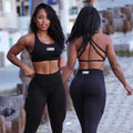 Ropa Deportiva Mujer Tendencia 2023 Active Wear Custom Logo Sportswear Workout Sports Yoga Sets Fitness Women