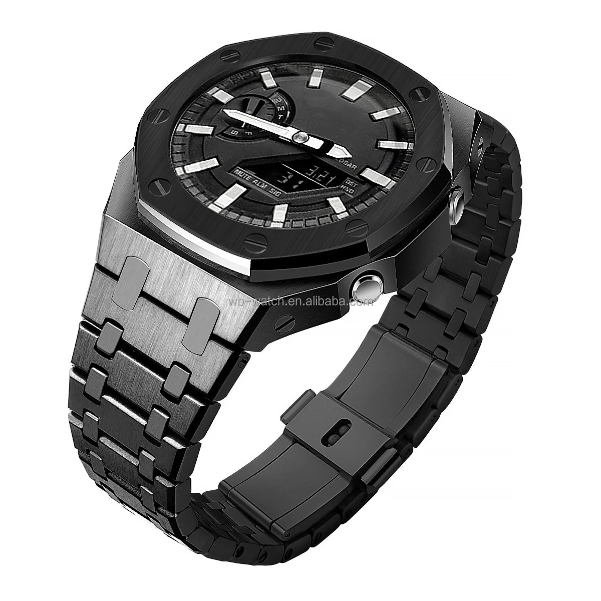 Top Quality Ga2100 Mod Kit Custom Metal Case Stainless Steel Watch Strap for Casiaok Ga-2100 Ga-2110 Ga-B2100 Watch Replacement