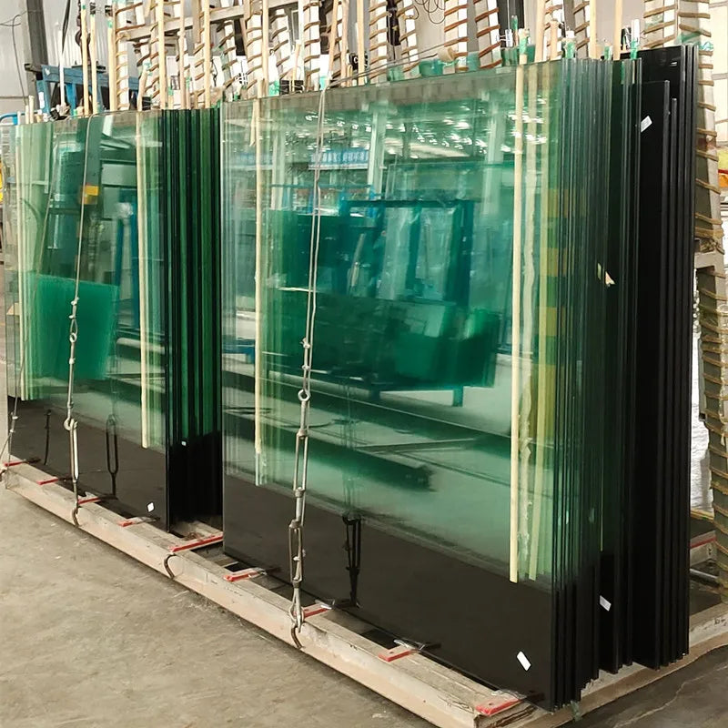 CE SGCC Certificate Laminated Safety Glass Price M2 6+6 8+8 10+10mm Thickness 0.76Pvb Sgp Clear Tempered Laminated Glass