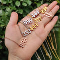 Non Tarnish Fashion Gold Silver Plated Lucky 111 222 333 444 555 666 777 888 999 Stainless Steel Angel Number Necklace Jewelry