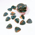 DIY Sublimation Guitar Picks Custom Blue Tiger Eye New Design Guitar Pick