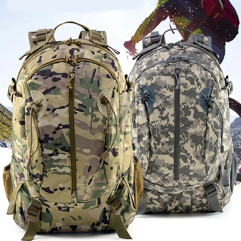 Newest Outdoor Hiking Backpack Unisex Waterproof Travel Laptop Backpack Larger Capacity  Tactical Backpack