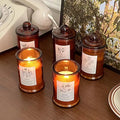 D10*H18CM 750ml Wholesale Customized Clear Empty Luxury Glass Candle Jars Containers With Lid