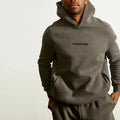Factory 380gsm Hoodie Custom Heavyweight 100% Cotton Blank Fleece Pullover Hoodies Oversized Men's Hoodies