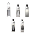 Manual Hand Sanitizer Dispenser with Euro Bottle Cover & Drip Tray 500-1000ml Capacity Colored Stainless Steel for Hotel Use