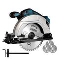7 Inch Brushless Electric Circular Saw 180mm DIY Wood & Stone Cutting Machine 18V Battery