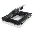 800x500mm Camper and RV Caravan Right Angle Side Hinge Type Window Aluminum Frame Acrylic Glass of RV Window