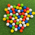 Bulk Plastic Hollow Golf Balls Practice Golf Balls for Indoor and Outdoor Swing Practice Driving Golf Balls