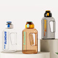 2l Plastic Water Bottle Big Capacity Camping Gym Water Bottle