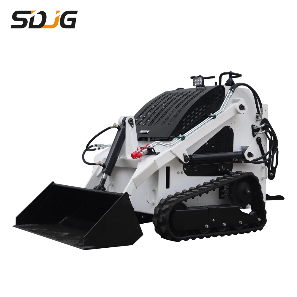 Crawler Gasoline Steel New Engine CE Certification Skid Steer Loader Mini Skid Steer Loader with Track