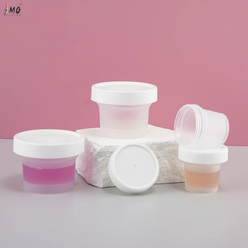 50ml 100ml Transparent Frosted Body Cream Jar Cosmetic Cream Jar