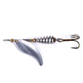 Wholesale SP134 8.7cm 10g Metal Spinner Bait Spoon Fishing Lure with Rotating Sequin
