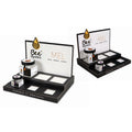 Custom Designed Portable Foldable Cardboard Food Counter Display Unit Eco-Friendly Corrugated Table Top Display Box for Honey
