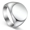 Fatingna Fashion Simple Polished Ring Punk Rock Rings Man Hip Hop Party Jewelry Wholesale Male 316L Stainless Steel Ring