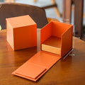 Luxury Custom 4 Inch Square Cube Cardboard Perfume Gift Box High-End Matt Lamination for Candle and Fragrance