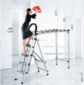 Modern Design Super Folding Hanger Staircase Cloth Stand Ladder Laundry Drying Rack Outdoor for Wholesale