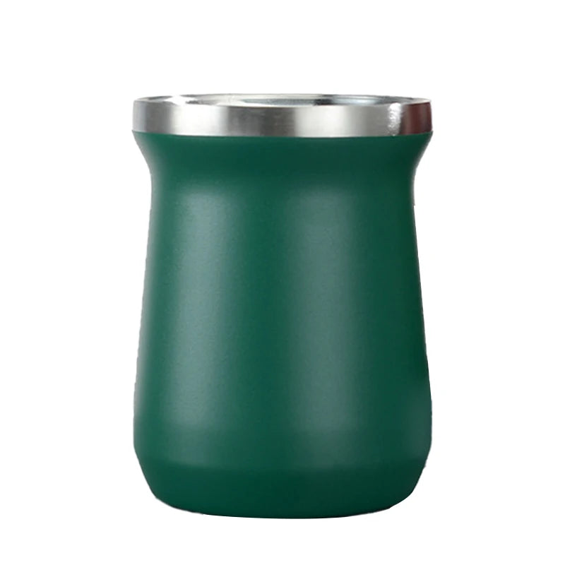 Wholesale China Modern Stainless Steel Yerba Custom 8oz Tea Mug Tumbler Double Wall Vacuum Construction Eco-Friendly Bombilla