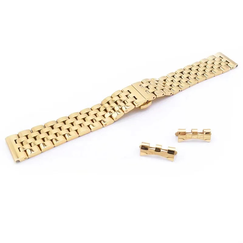 2025 Factory Wholesale Stainless Steel  Metal Watch Band Fashion Quartz Watches Customized  for Smart Watch Strap