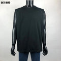 Men's Plain Blank Oversized Sleeveless Tshirt 240gsm Cotton Sorona Crewneck Summer Vest Custom 3D Puff Screen Printing Tank Tops