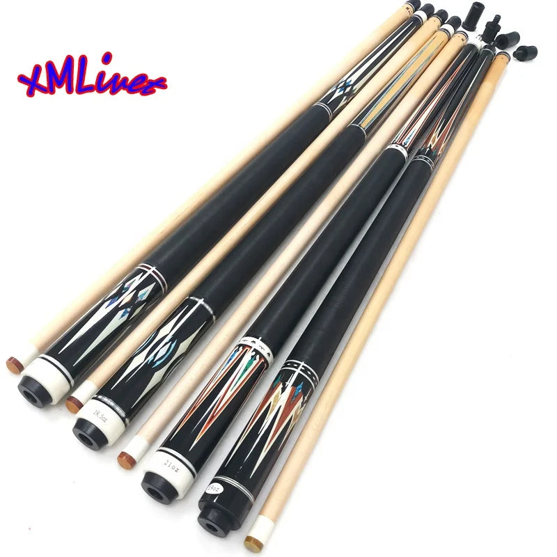 Xmlivet Economic Decal Hot Stamp Sticker Pool Carom Cues Very Straight Maple Shaft Billiards Cue Sticks 1/2 Split