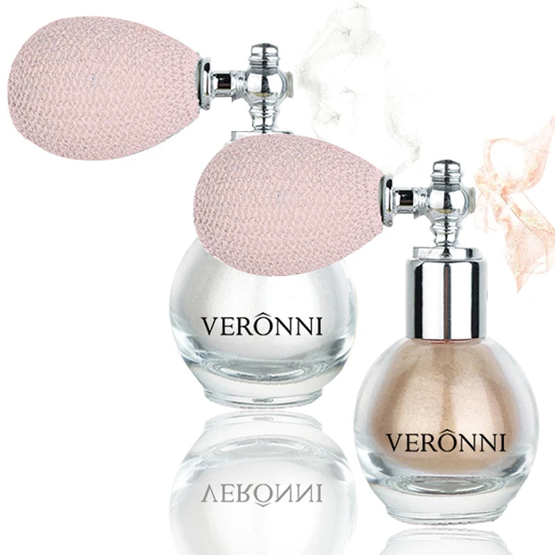 VERONNI Wholesale 6 Colors Highlighter Loose Bronzer Powder Shimmer Body Spray