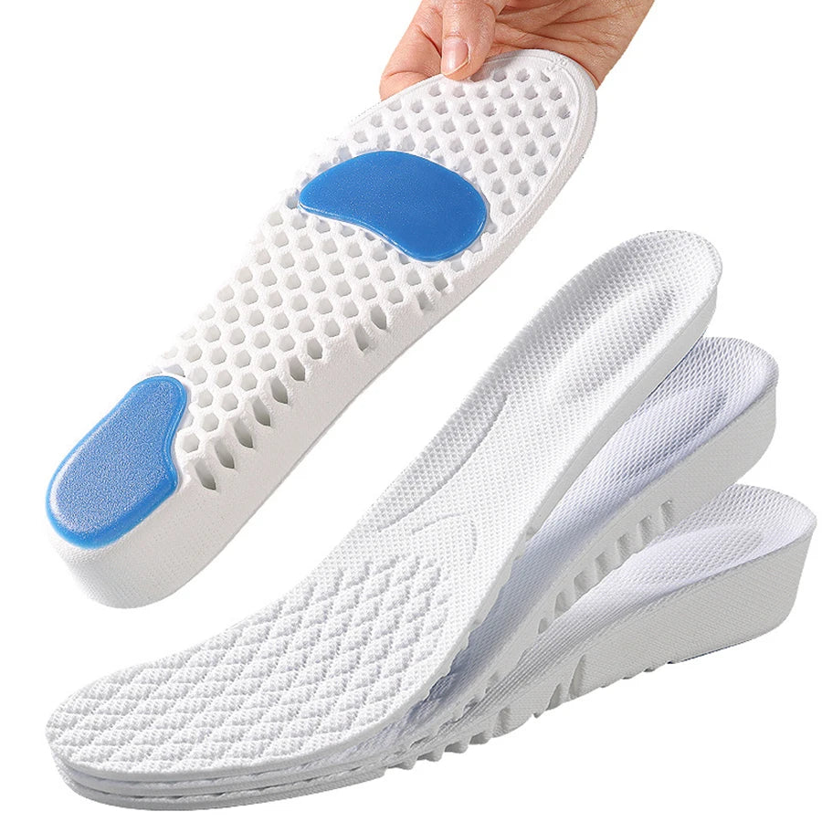 Comfortable Inner Height Increase Women's Shoe Cushion Invisible Sports Shoes Men aj Cushion Inner Height Increase Taller Insert
