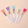 Marble Facial Mask Brush Soft Silicone Flat Head Beauty Makeup Brushes for Face Mud Film Mixed Applicator Cosmetic Foundation