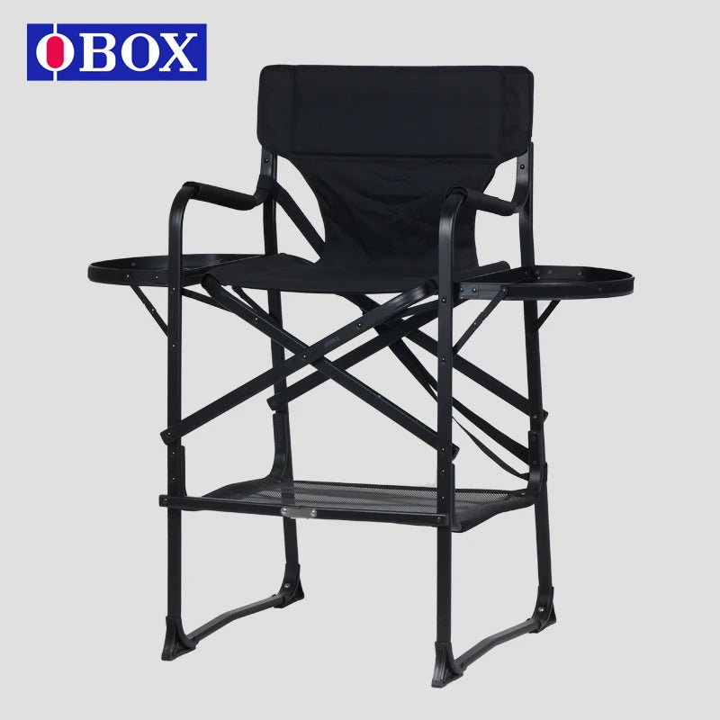OBOX Portable Aluminum Folding Chair and Special Makeup Artist Chair for Outdoor Use in Network Red Studios