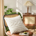 Plush Cushions for Sofa White Microfiber Winter Warmth Soft Cushions for Sofa Furniture  Pillowcase Wy