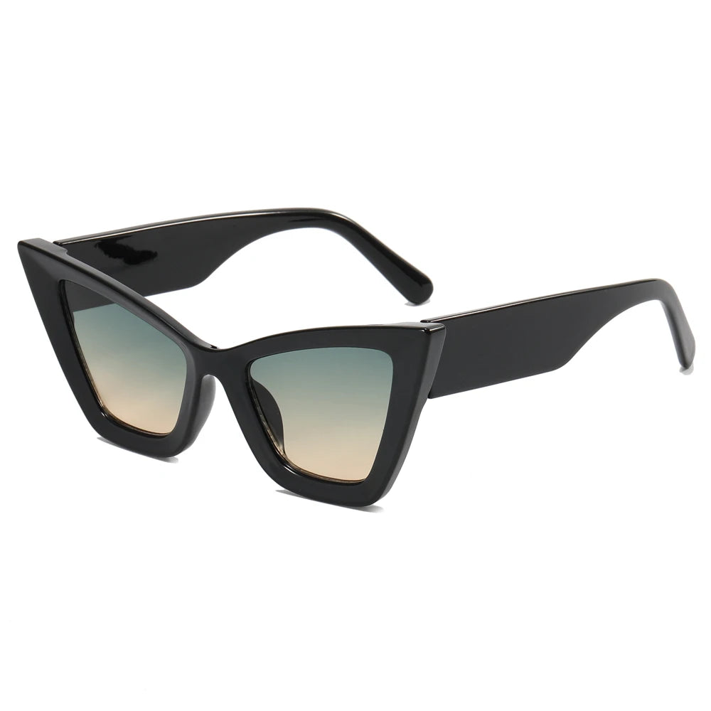 Superhot Eyewear 18235  Fashion 2023 Classic Stylish Cat Eye Women Small Triangle Sunglasses