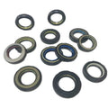 High Pressure Power Steering Oil Seal FKM + POM + NBR Plastic Oil Resistance for Machine