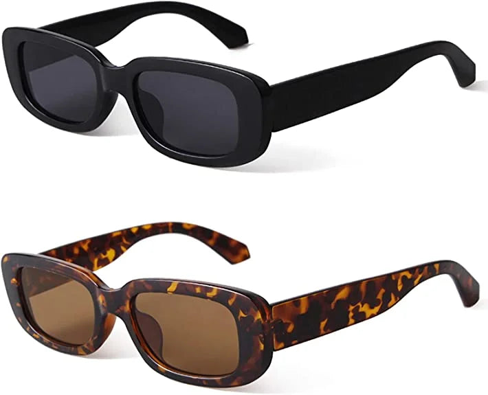 Rectangle Sunglasses Gafas De Sol Rectangulares Lentes De Sol Para Mujer Vintage Small square Sun Glasses UV protection Gla