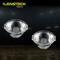 Ilenstech Acryl Led Linse Lens 15mm 13mm 15 Deg Tir Lenses with Holder for Smd 3535 Led 1w