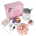 12oz Red Wine Glass Bath Spa Gift Set Creative Insulation Eggshell Cup