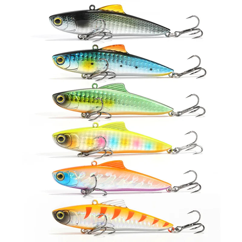Best Selling VIB 21g 8.5cm Tremor Full Swimmer Fishing Lure for Tuna Salmon Bream in River Lake Stream Freshwater