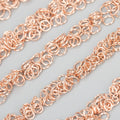 M484R 20g/Pack Rose Gold Plated Copper Jump Ring Nickel Free Jewelry Accessories Pass REACH Not Fade  for Jewelry Making
