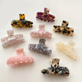 For French Style Fashion Acetic Acid Large Hair Claw Clips for Thick Hair Strong Hold Hair Styling Accessories Women Girls