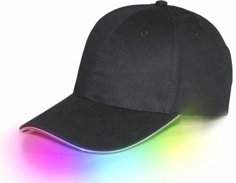 Wholesale Fashion Cotton Night Running Hunting Fishing Cheap LED Hat Led Light Baseball Cap