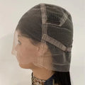 DX108 Wholesale Wigs Vendor 360 Full Lace  hd Glueless  Braided Wig  Human Virgin Hair 6 Inch 8 Inch 10 Inch Front Wig Black