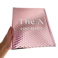 Custom 8.5x12 Poly Bubble Mailer Luxury Metallic Bubble Padded Envelopes for Cloth With Tear Strip