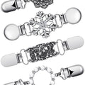 2021 Wholesale Vintage Metal Scarf Safety Pin Brooch  Custom Designer Rhinestone Brooch Luxury for Women
