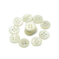 Multi-Size 4-Holes Shell Mother of Pearl Flatback Round Custom Logo Mop Shirt Buttons Sequins Eco-Friendly Decorative Features