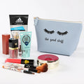 New Style Pu Leather Makeup Bag Women Elegant Toiletry Bag Waterproof Cosmetic Bag for Travel