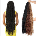 Soft Faux Locs Crochet Braids Hair Factory Price Fast Delivery Wholesale Afro Synthetic Extra Long 18" 24" 30" 36 Inch 5 Pieces